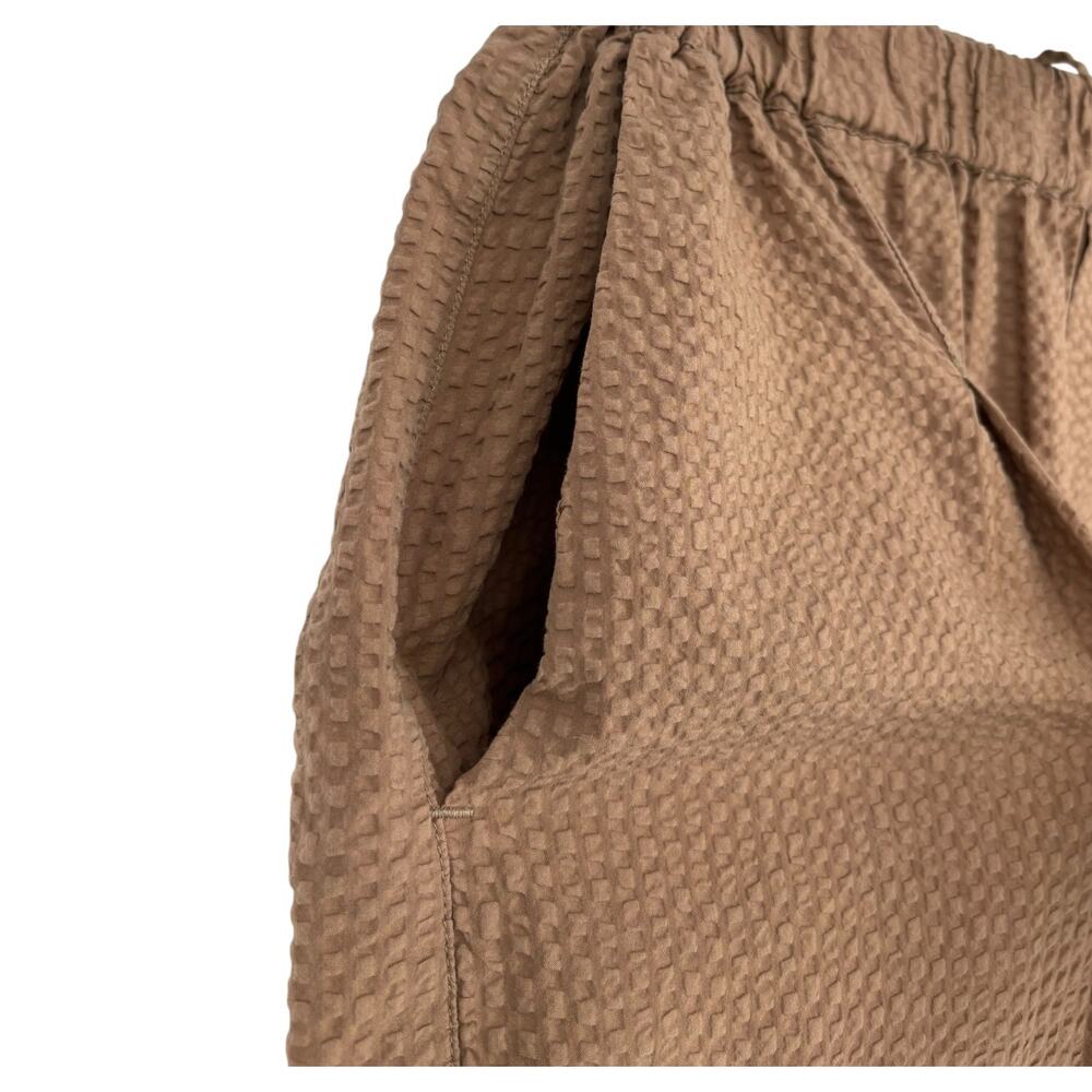GREI. New York Barrel Pants Womens Large Puckered Fabric Soft Stretch Lagenlook - Picture 3 of 9